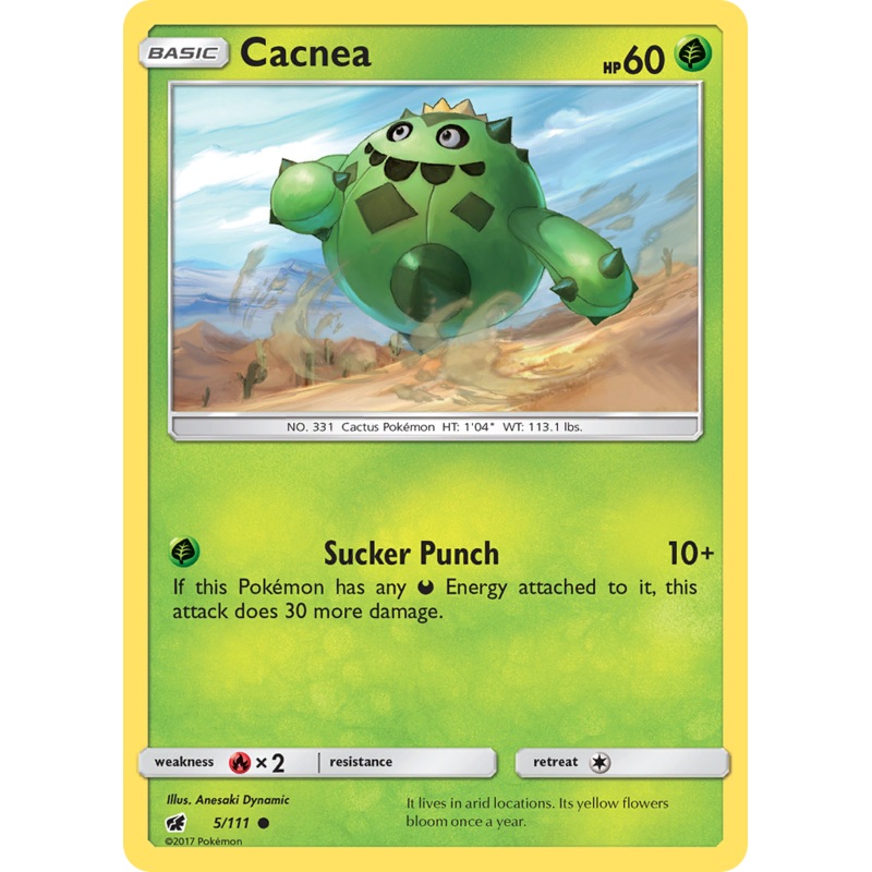 Cacnea (5/111) [Sun & Moon: Crimson Invasion]