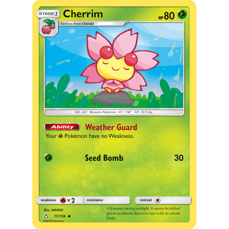 Cherrim (11/156) [Sun & Moon: Ultra Prism]