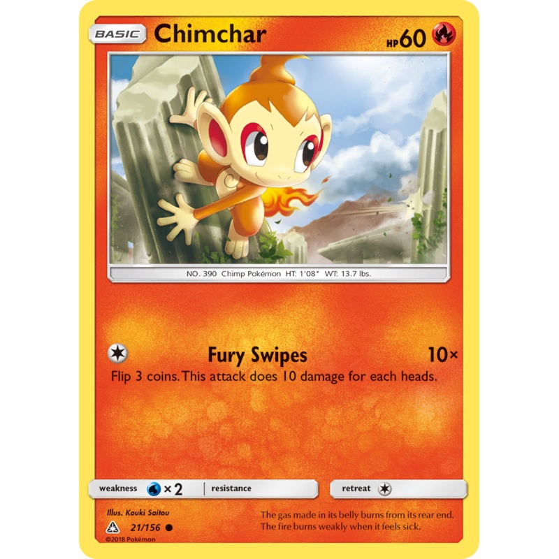 Chimchar (21/156) [Sun & Moon: Ultra Prism]