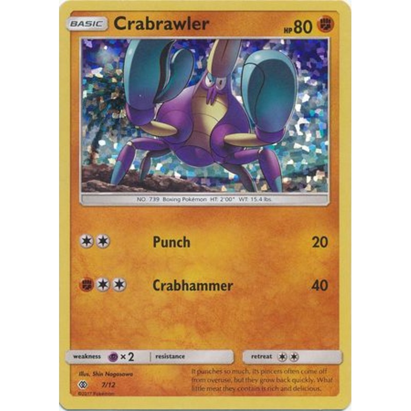 Crabrawler (7/12) [McDonald's Promos: 2017 Collection]