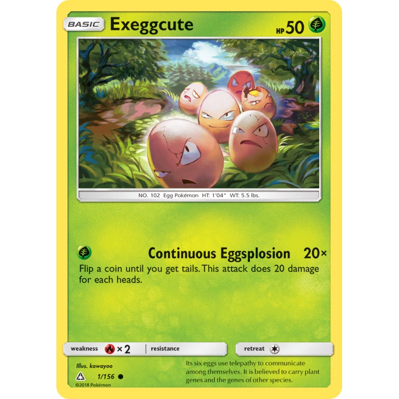 Exeggcute (1/156) [Sun & Moon: Ultra Prism]