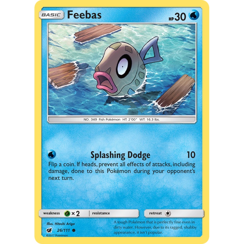 Feebas (26/111) [Sun & Moon: Crimson Invasion]