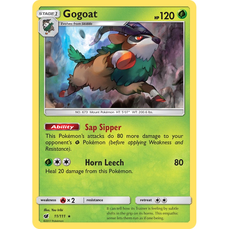 Gogoat (11/111) [Sun & Moon: Crimson Invasion]