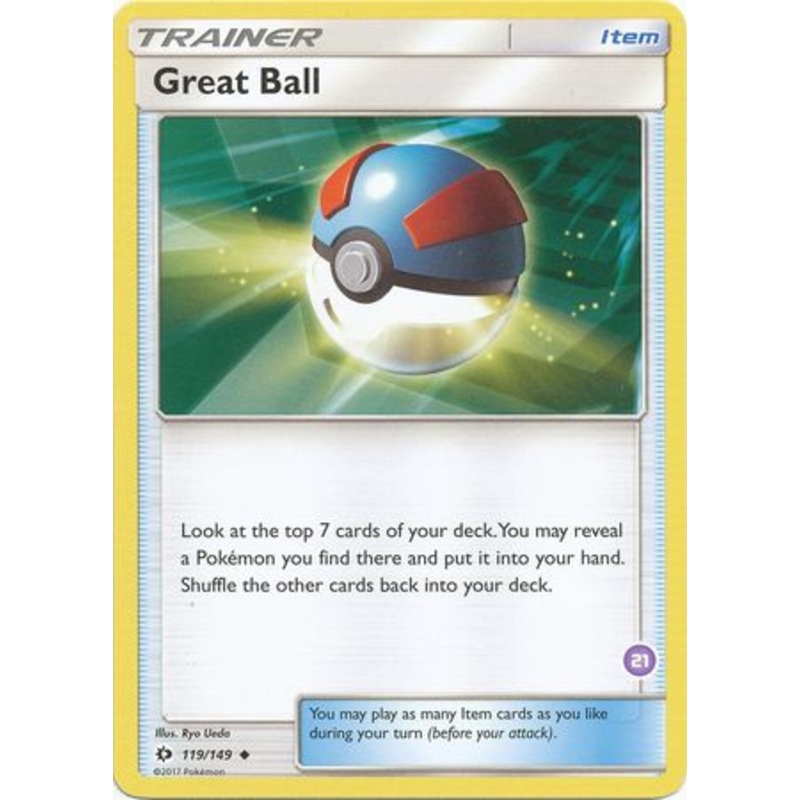 Great Ball (119/149) (Deck Exclusive #21) [Sun & Moon: Trainer Kit - Alolan Sandslash]