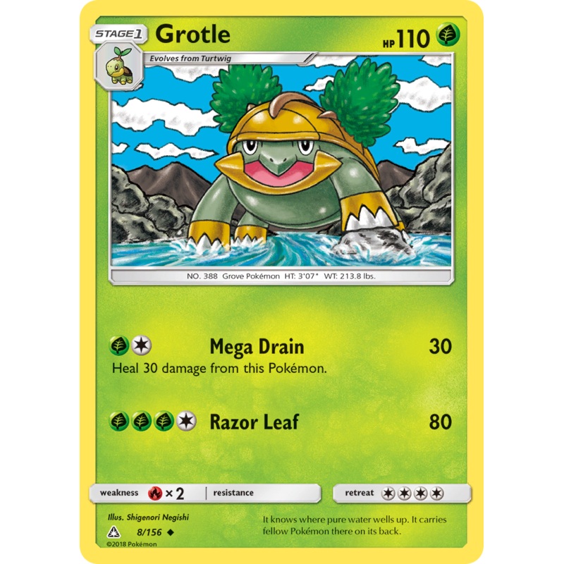 Grotle (8/156) [Sun & Moon: Ultra Prism]