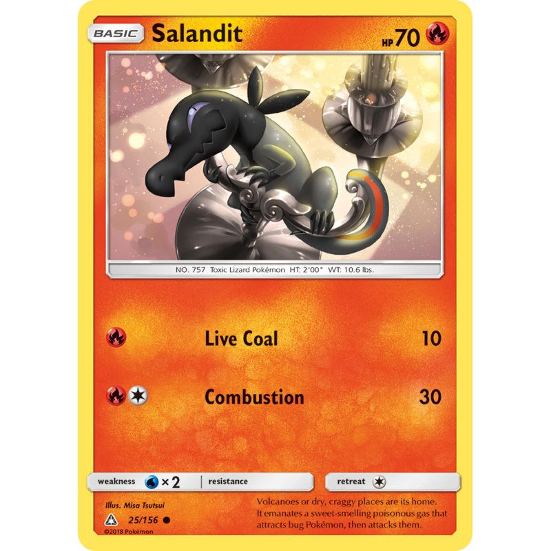 Salandit (25/156) [Sun & Moon: Ultra Prism]