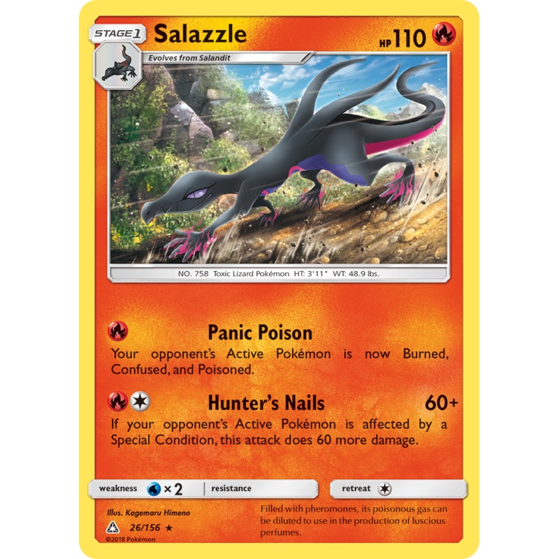 Salazzle (26/156) [Sun & Moon: Ultra Prism]