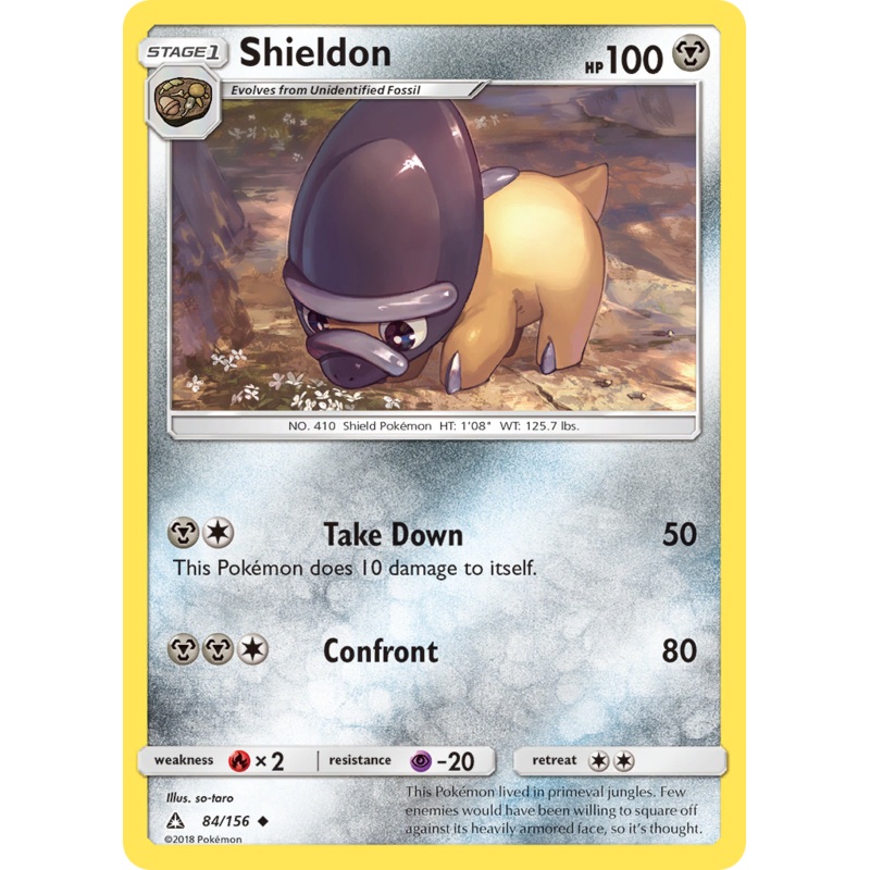 Shieldon (84/156) [Sun & Moon: Ultra Prism]