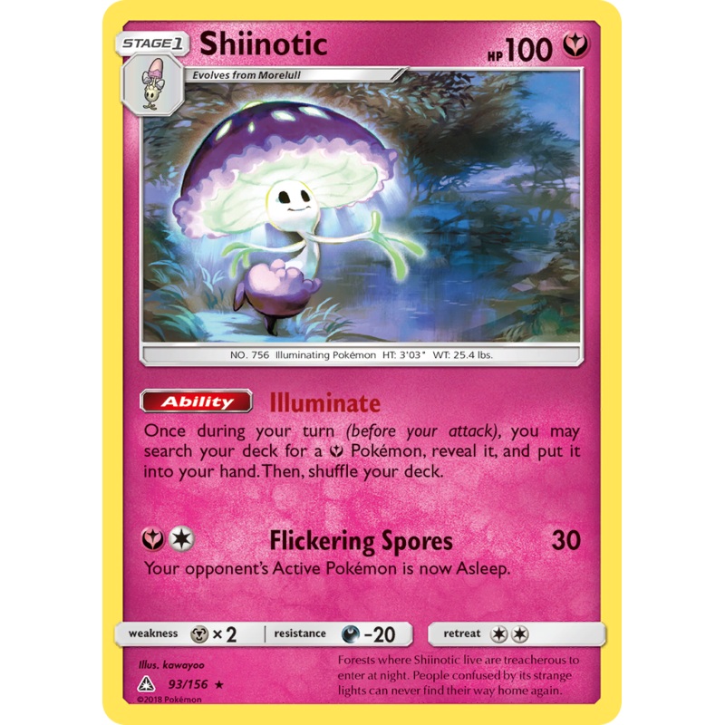 Shiinotic (93/156) [Sun & Moon: Ultra Prism]