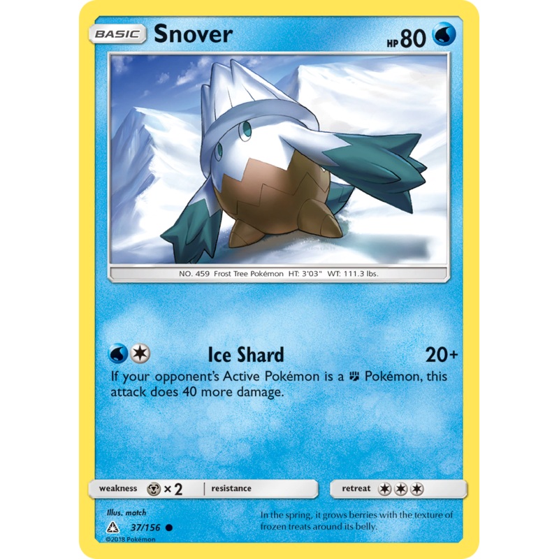 Snover (37/156) [Sun & Moon: Ultra Prism]