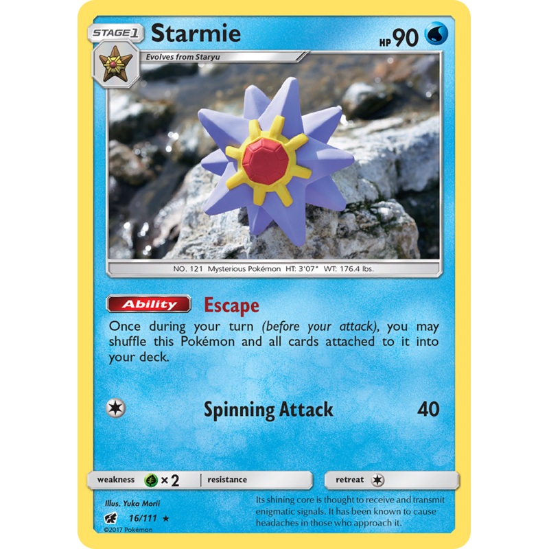Starmie (16/111) [Sun & Moon: Crimson Invasion]