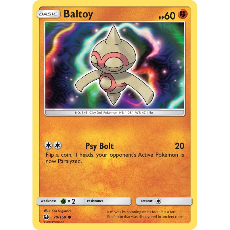Baltoy (78/168) [Sun & Moon: Celestial Storm]