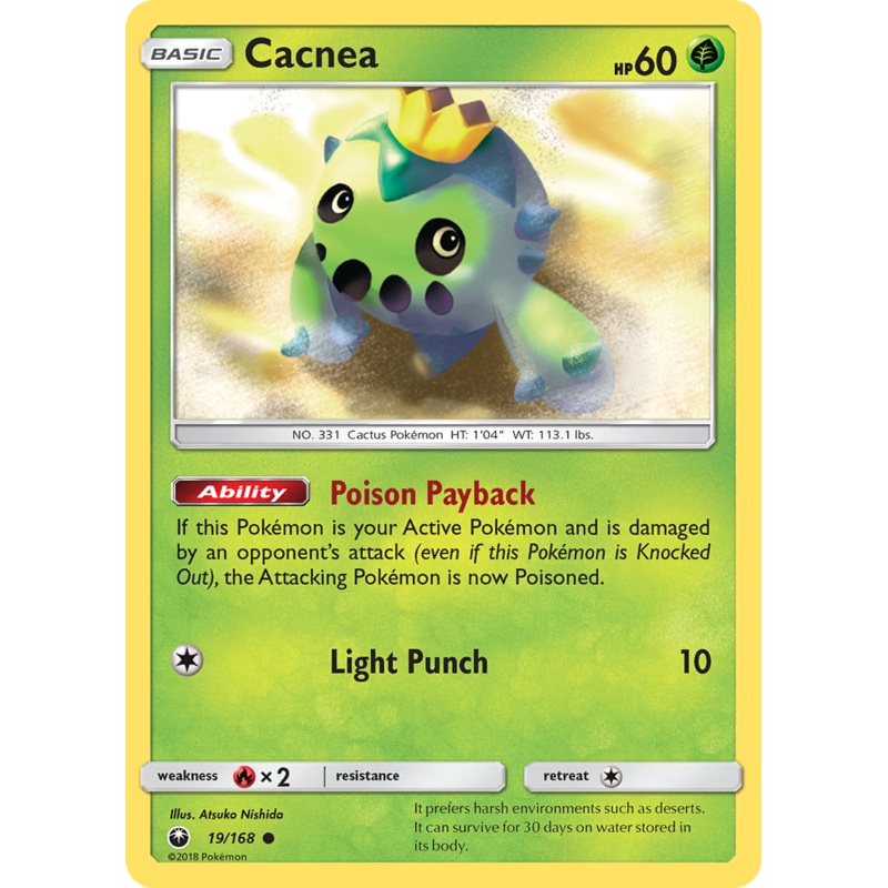 Cacnea (19/168) [Sun & Moon: Celestial Storm]