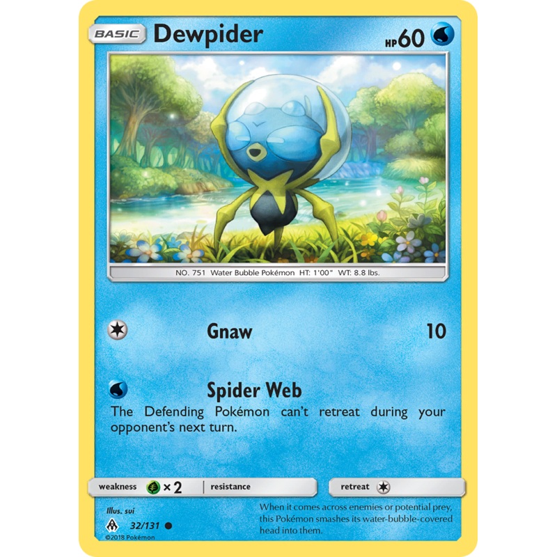 Dewpider (32/131) [Sun & Moon: Forbidden Light]