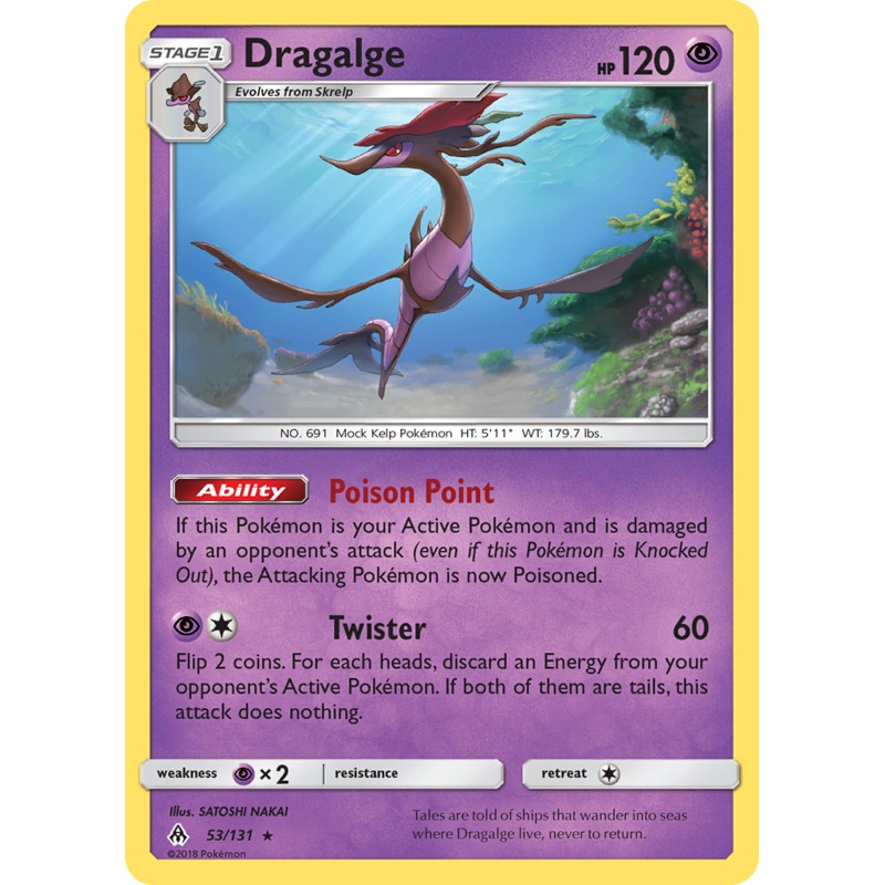 Dragalge (53/131) [Sun & Moon: Forbidden Light]