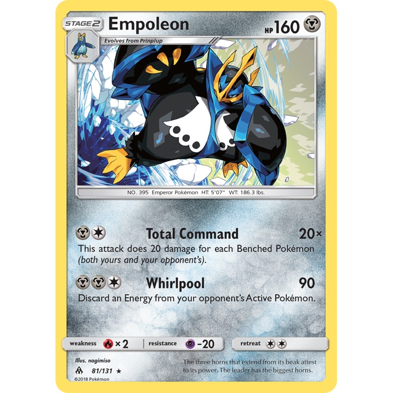 Empoleon (81/131) [Sun & Moon: Forbidden Light]