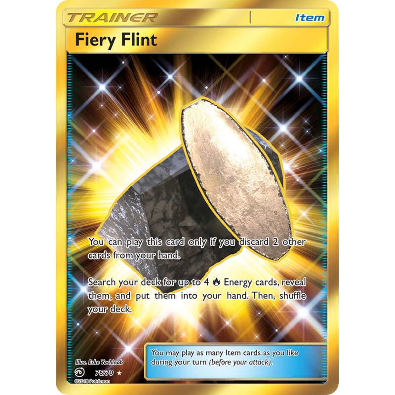 Fiery Flint (76/70) [Sun & Moon: Dragon Majesty]