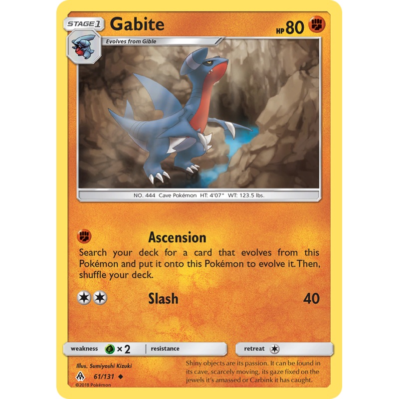 Gabite (61/131) [Sun & Moon: Forbidden Light]