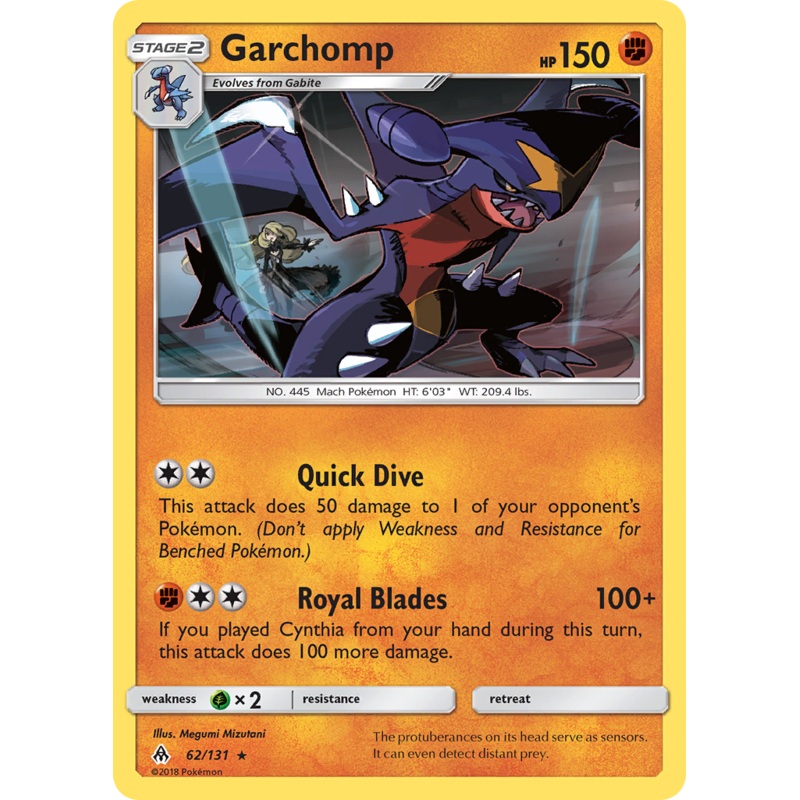 Garchomp (62/131) [Sun & Moon: Forbidden Light]