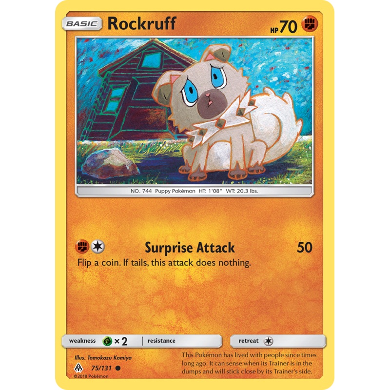 Rockruff (75/131) [Sun & Moon: Forbidden Light]