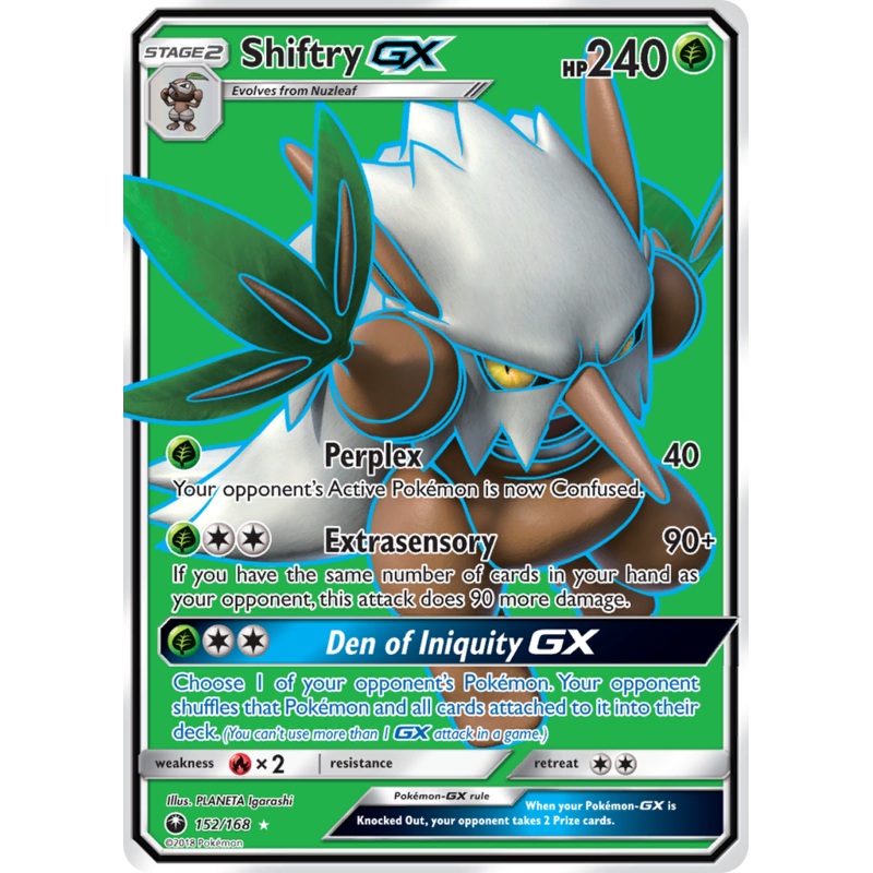 Shiftry GX (152/168) [Sun & Moon: Celestial Storm]