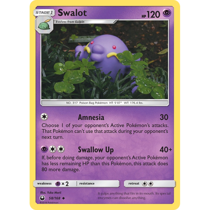 Swalot (58/168) [Sun & Moon: Celestial Storm]