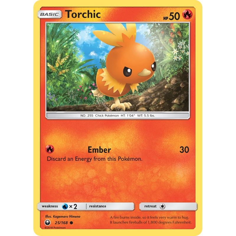 Torchic (25/168) [Sun & Moon: Celestial Storm]