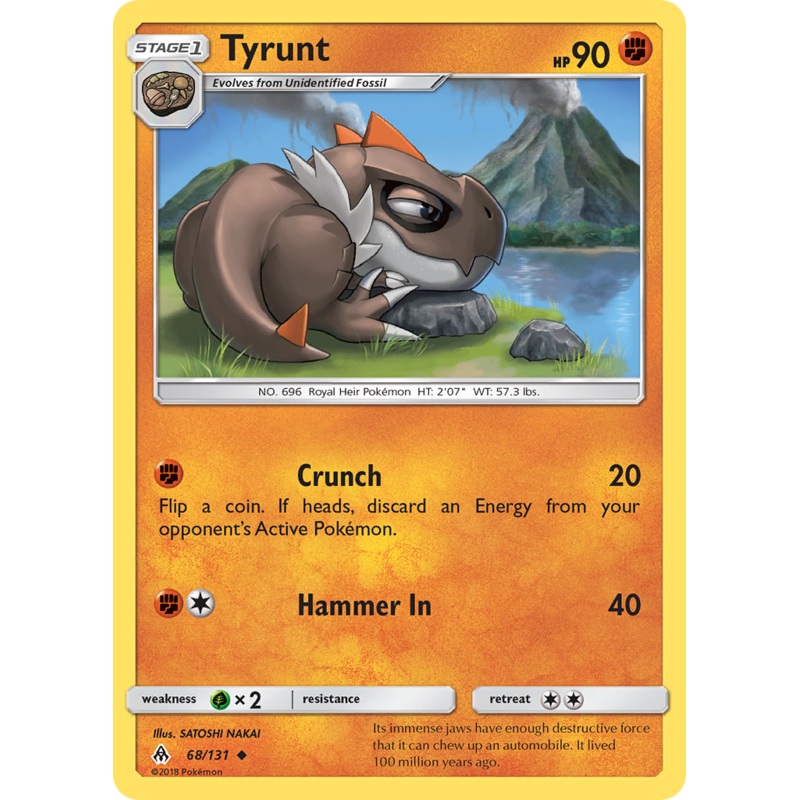 Tyrunt (68/131) [Sun & Moon: Forbidden Light]