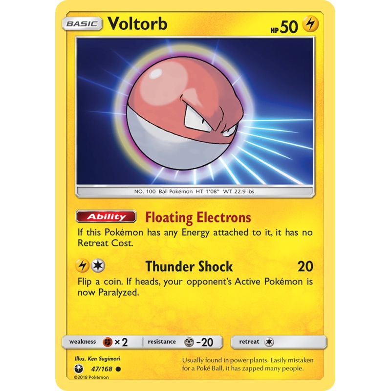 Voltorb (47/168) [Sun & Moon: Celestial Storm]