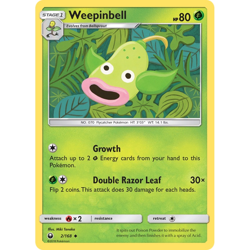 Weepinbell (2/168) [Sun & Moon: Celestial Storm]