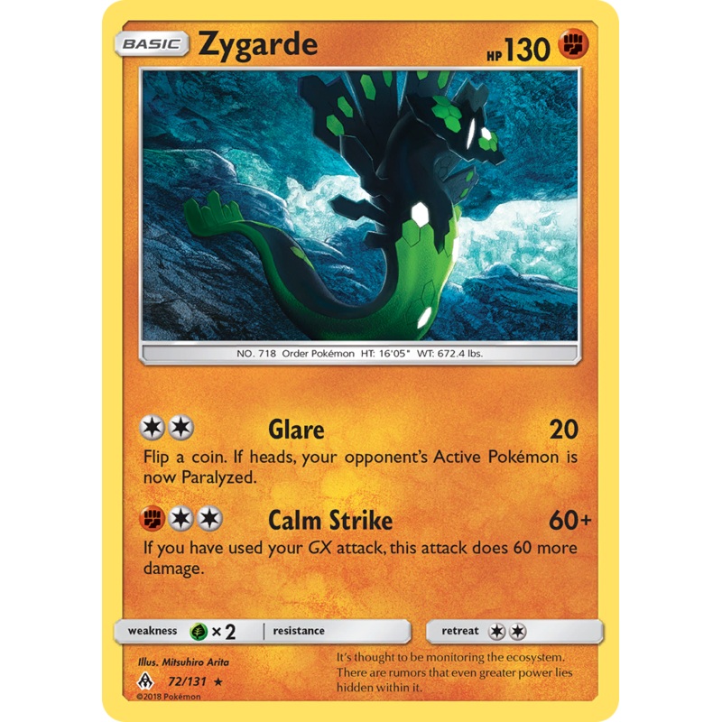 Zygarde (72/131) [Sun & Moon: Forbidden Light]