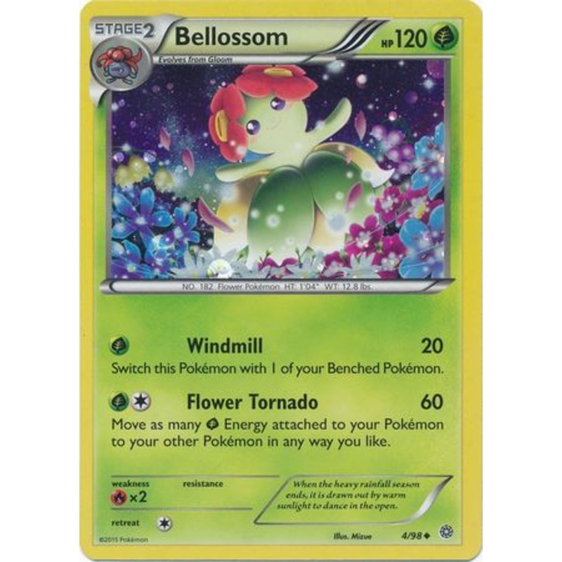 Bellossom (4/98) (Cosmos Holo) [XY: Ancient Origins]