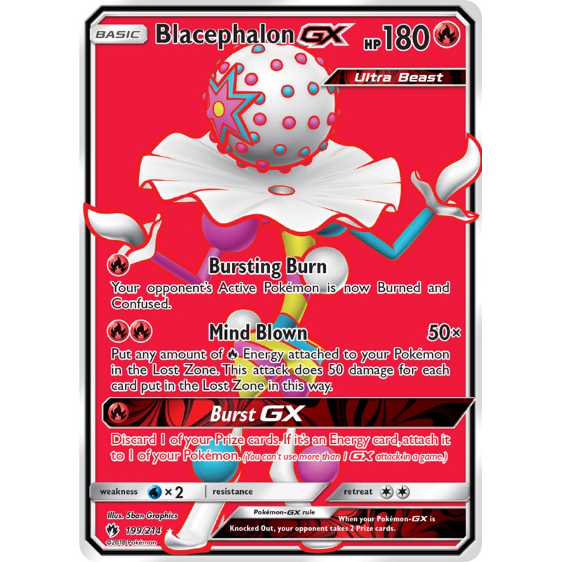 Blacephalon GX (199/214) [Sun & Moon: Lost Thunder]