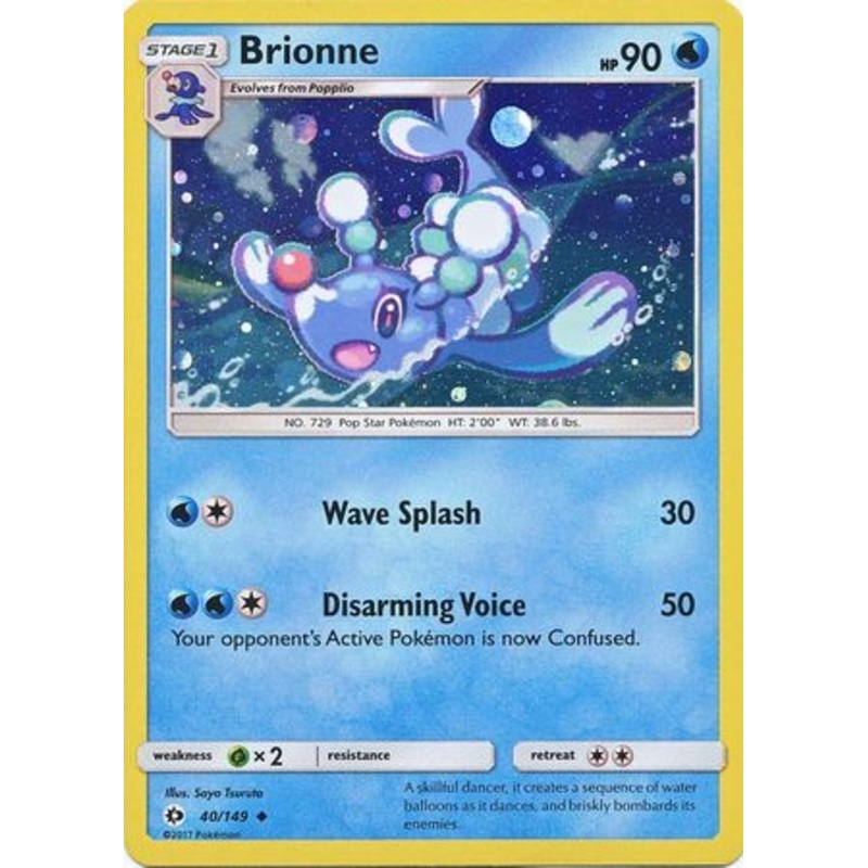 Brionne (40/149) (Cosmos Holo) [Sun & Moon: Base Set]