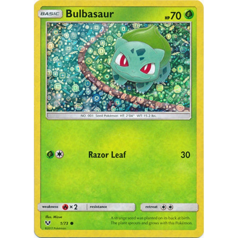 Bulbasaur (1/73) (General Mills Promo) [Sun & Moon: Shining Legends]