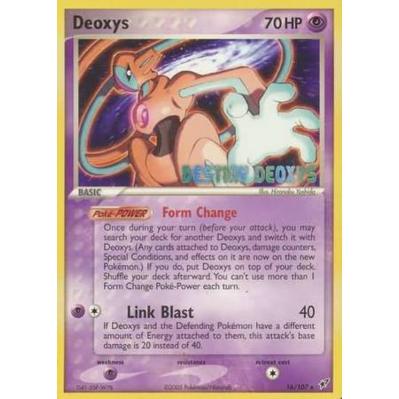 Deoxys (16/107) (Movie Promo) [EX: Deoxys]