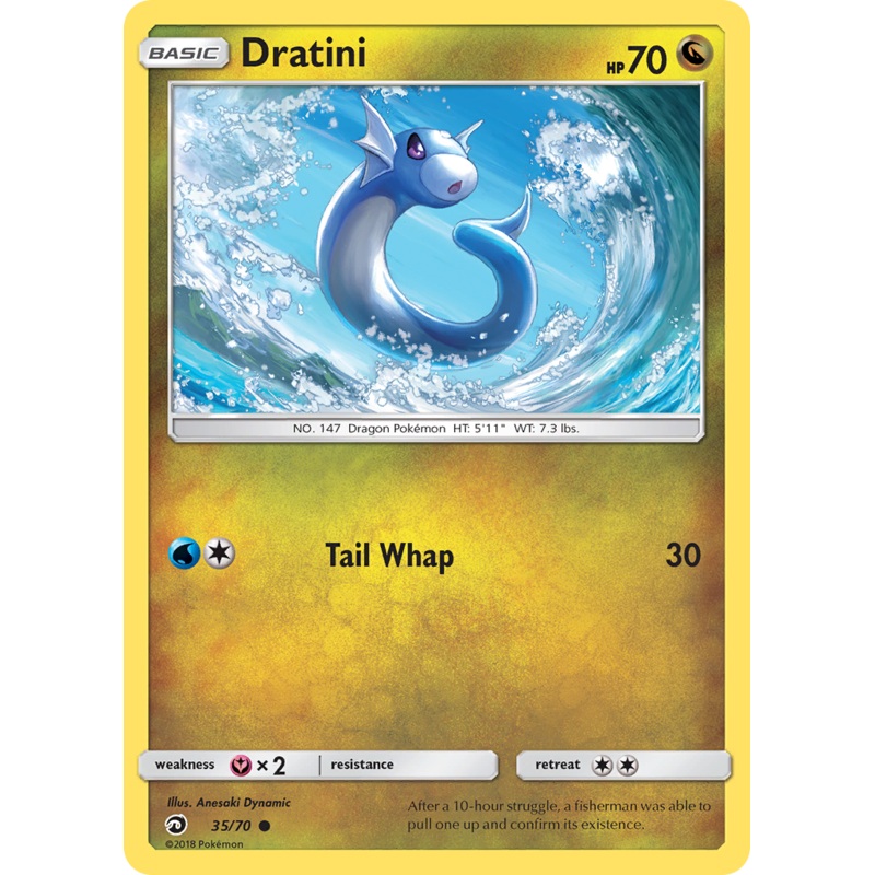 Dratini (35/70) [Sun & Moon: Dragon Majesty]