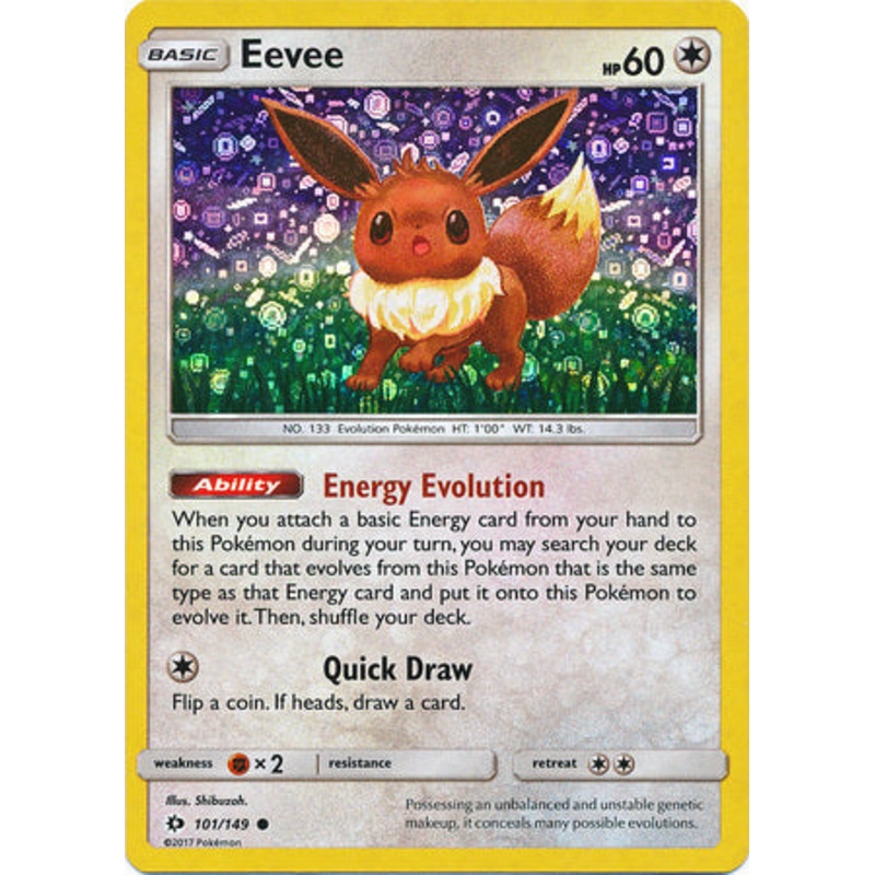 Eevee (101/149) (General Mills Promo) [Sun & Moon: Base Set]