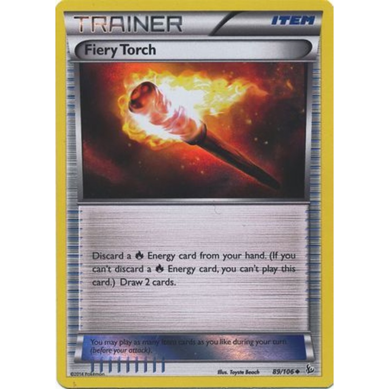Fiery Torch (89/106) (Sheen Holo Pyroar Collection Exclusive) [XY: Flashfire]