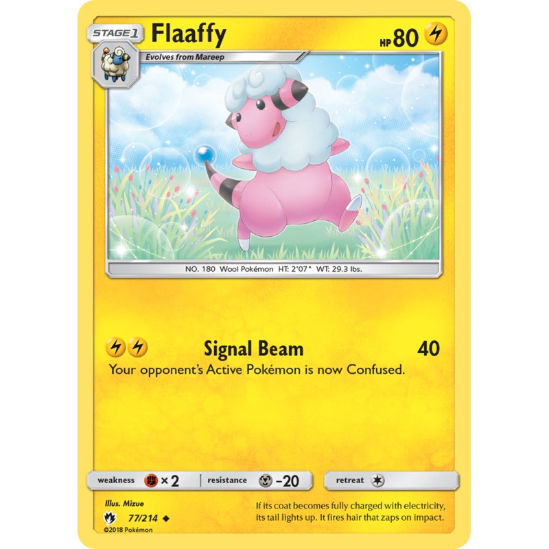 Flaaffy (77/214) [Sun & Moon: Lost Thunder]