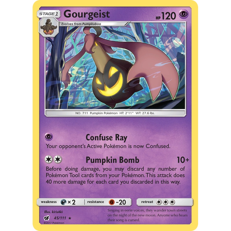 Gourgeist (45/111) [Sun & Moon: Crimson Invasion]