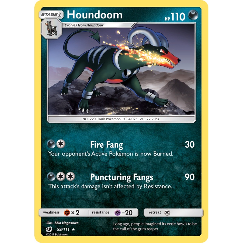 Houndoom (59/111) [Sun & Moon: Crimson Invasion]