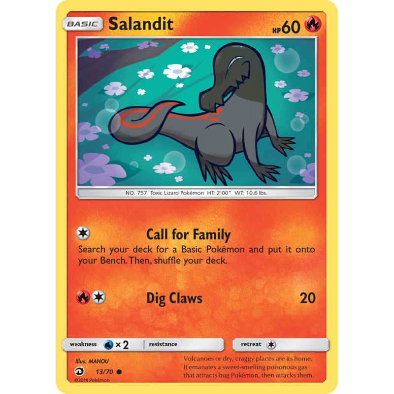 Salandit (13/70) [Sun & Moon: Dragon Majesty]
