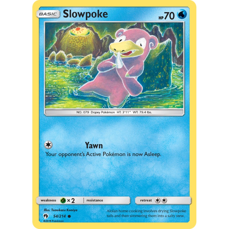 Slowpoke (54/214) [Sun & Moon: Lost Thunder]
