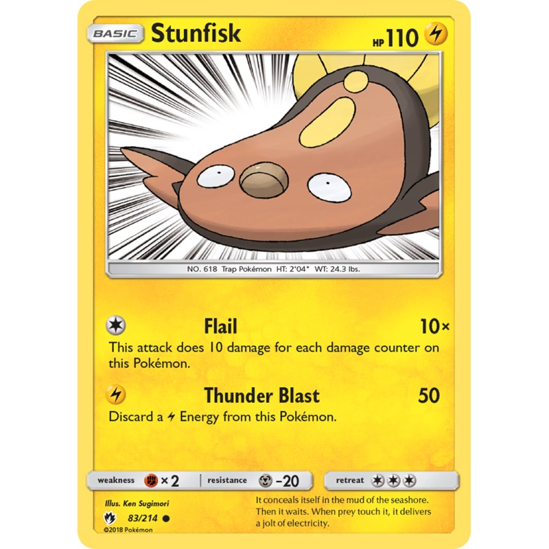 Stunfisk (83/214) [Sun & Moon: Lost Thunder]