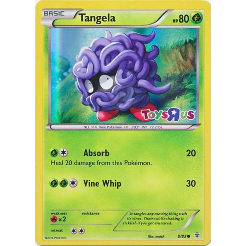 Tangela (8/83) (Toys R Us Promo) [XY: Generations]