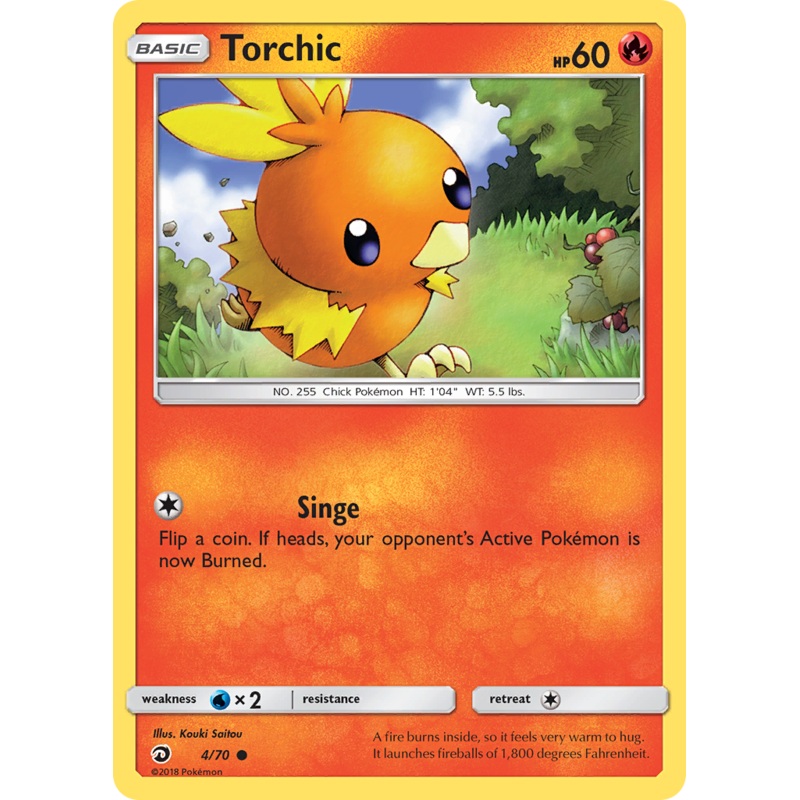 Torchic (4/70) [Sun & Moon: Dragon Majesty]