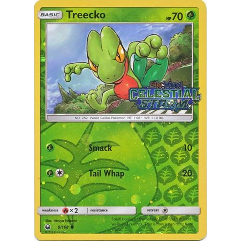 Treecko (8/168) (Toys R Us Exclusive) [Sun & Moon: Celestial Storm]