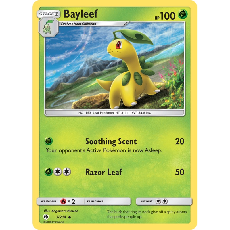 Bayleef (7/214) [Sun & Moon: Lost Thunder]