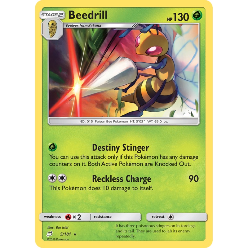 Beedrill (5/181) [Sun & Moon: Team Up]